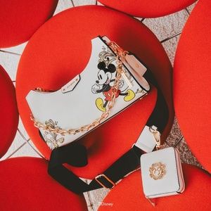 Disney x Aldo Mickey Minnie Shoulder Bag Crossbody Bag Disney 100 NWT